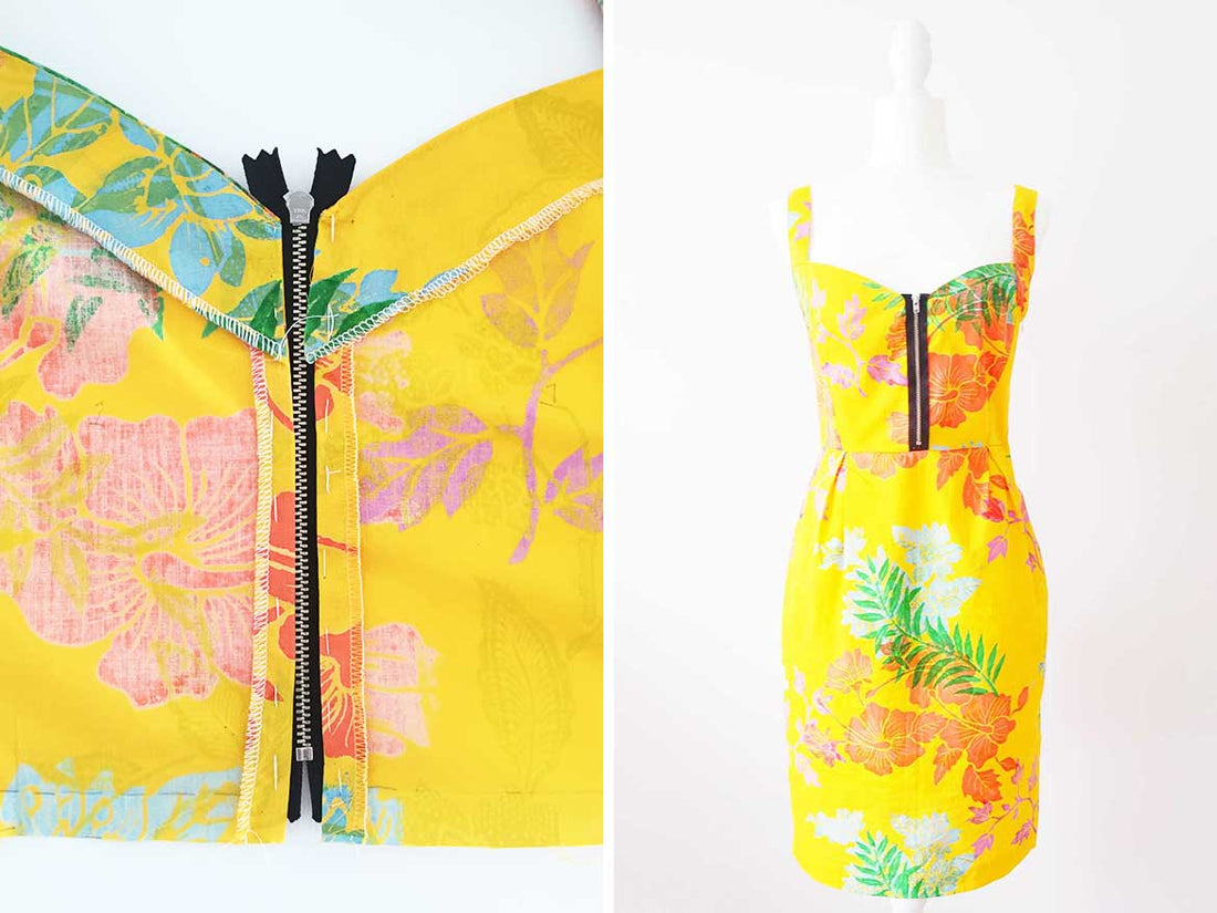 How To Sew A Zipper Into A Dress