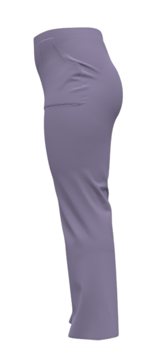 Bootcut Pants With Patch Pockets - Sewing Class And PDF Pattern - Good For Projecting and Printing