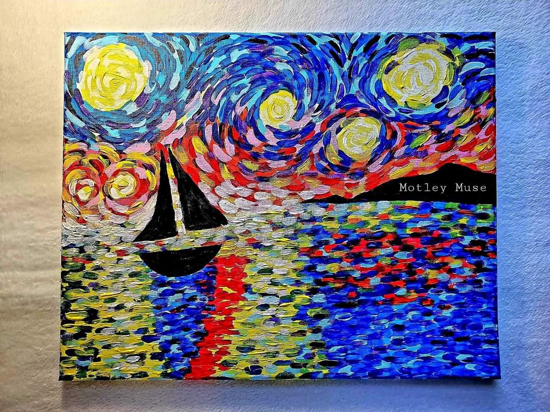 Group Of Your Friends Live Zoom Painting Class / Party
