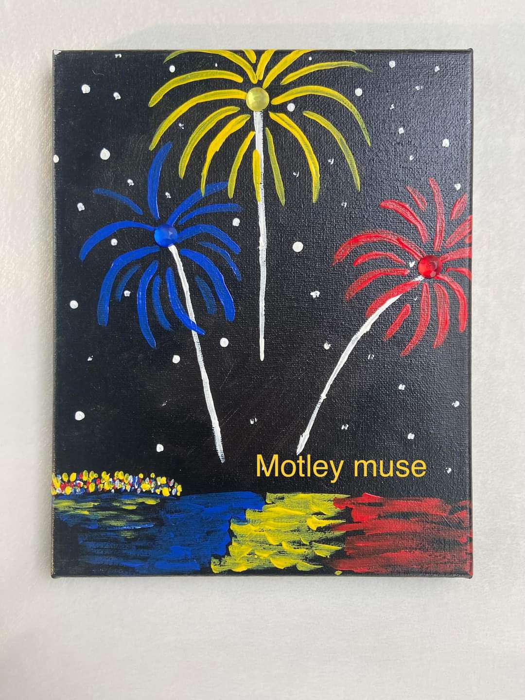 Fireworks Painting