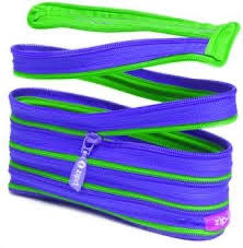 How to make a continuous zipper bag