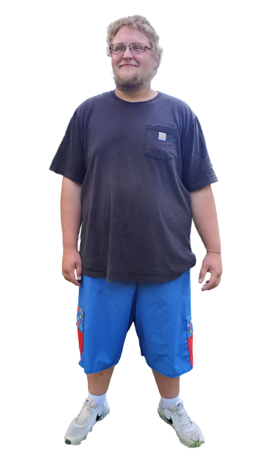 Shorts With Elastic Draw String Waistband And Two Side Pockets
