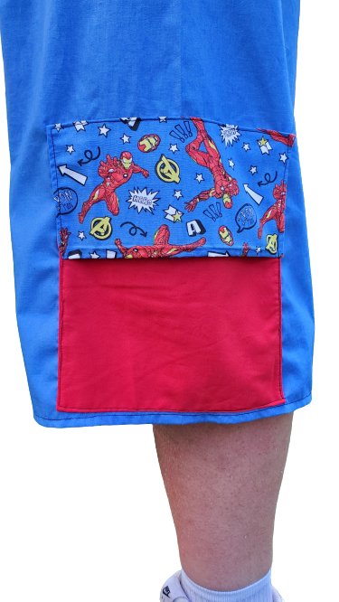 Shorts With Elastic Draw String Waistband And Two Side Pockets