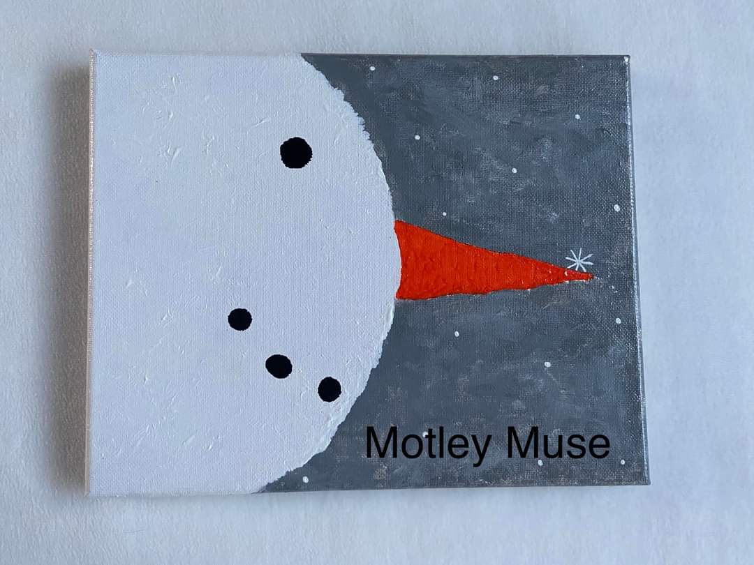 Snowman Painting