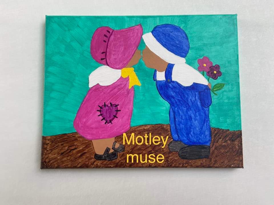 The Kiss Painting