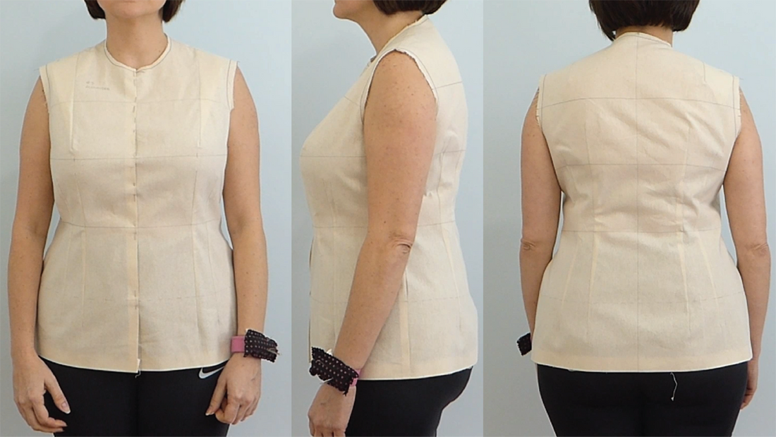How to Sew Together Block Slopers to Test Fit Before Designing
