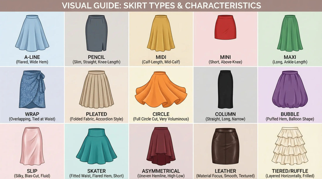 Flat pattern drafting tools and skirt pattern pieces laid out on a cutting table
