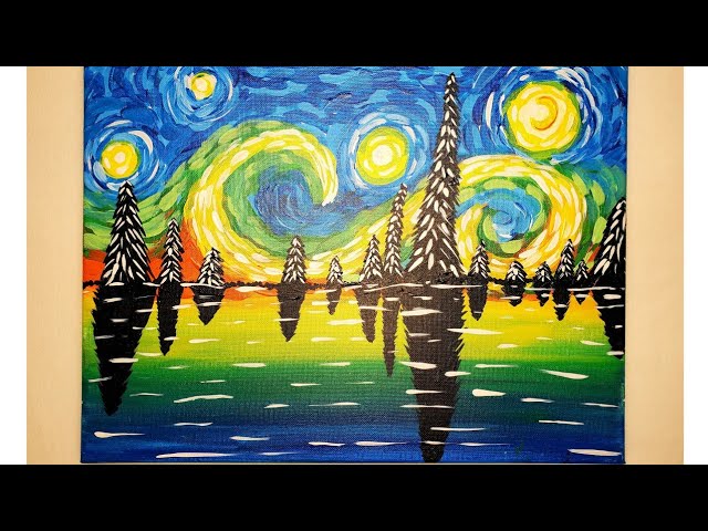 How To Paint Like Van Gogh Painting Class