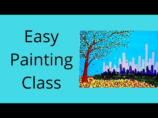 How To Paint Falling Leaves