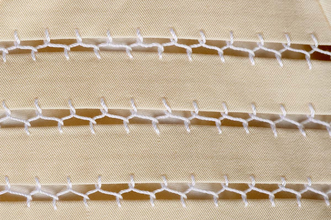 Faggoting Stitches in Clothing