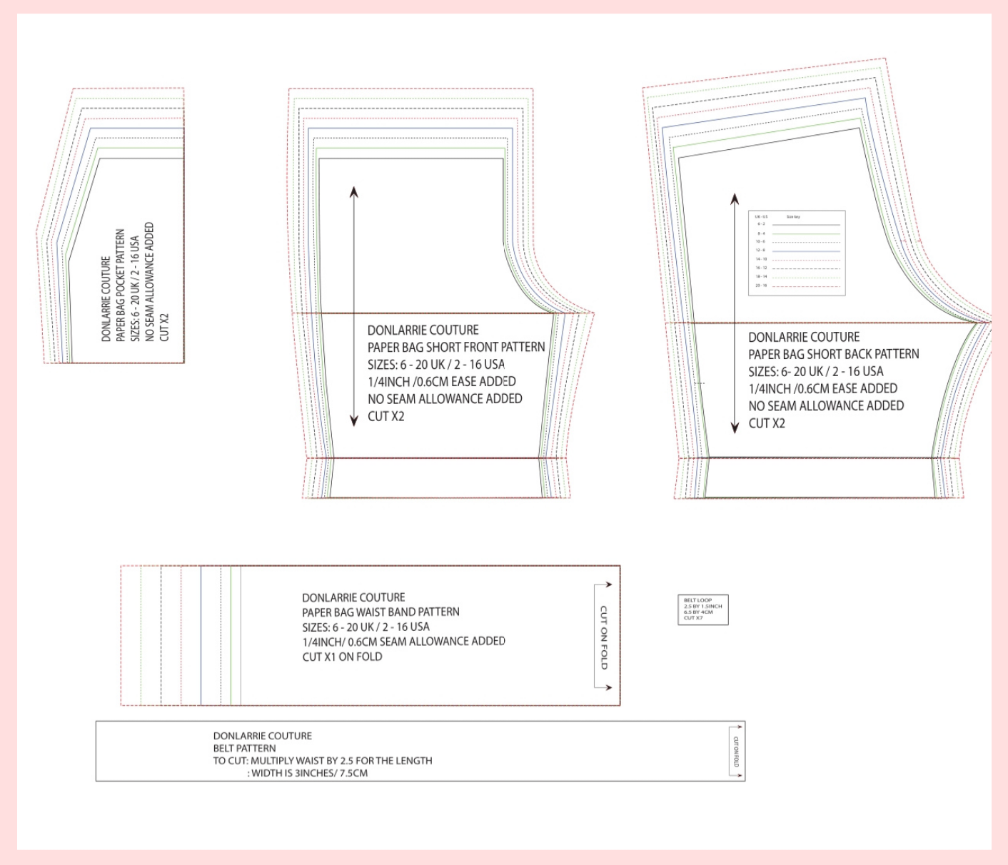 How To Pattern Grade A Pants Block Sloper