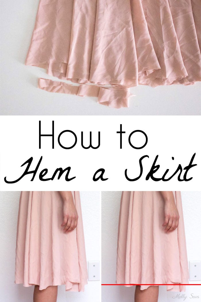 How To Hem A Dress