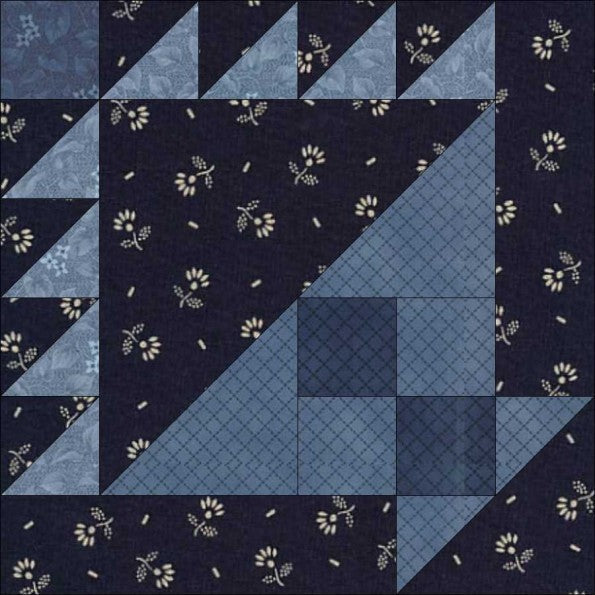 Basket quilt block pattern — a step-by-step quilting tutorial for a classic charming design featuring a basket filled with flowers