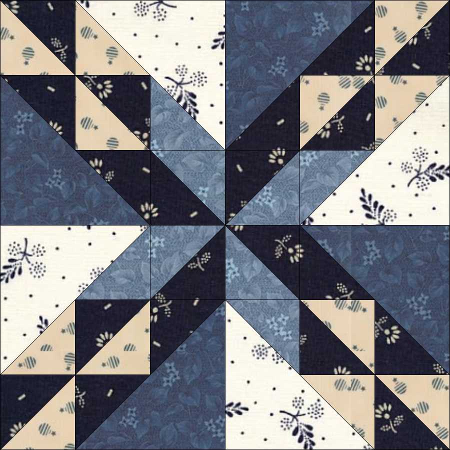 Patch As Patch Can half square triangle quilt block pattern — a step-by-step HST quilting tutorial for quilters of all skill levels