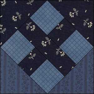 Pattern Without a Name quilt block — a step-by-step quilting tutorial using half-square triangles and squares with endless layout possibilities