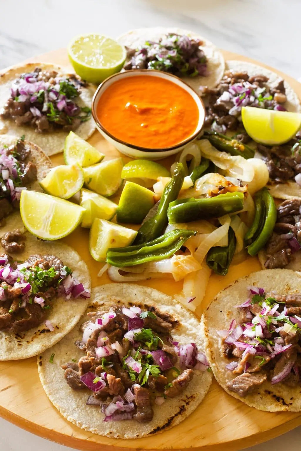 Tacos de Bistec