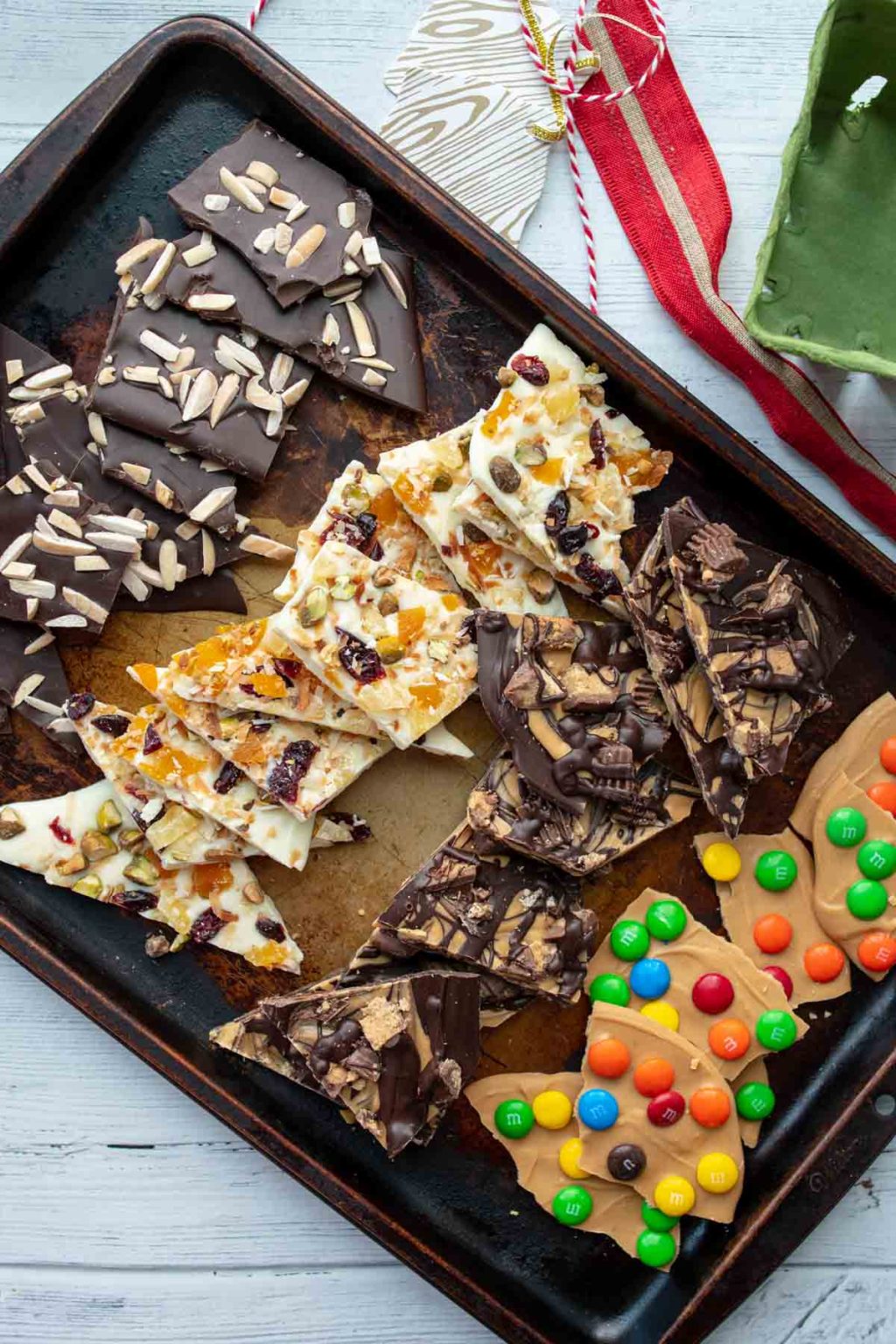 How to make chocolate covered nut bark