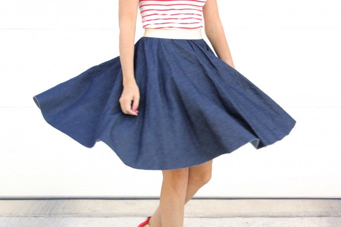 Circle Skirt Sewing Class And Pattern