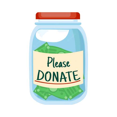 Please donate and tip the teacher.