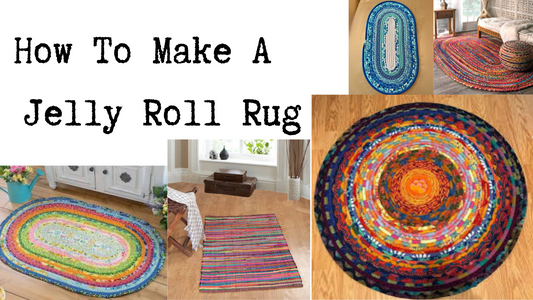 How to make a jelly roll rug