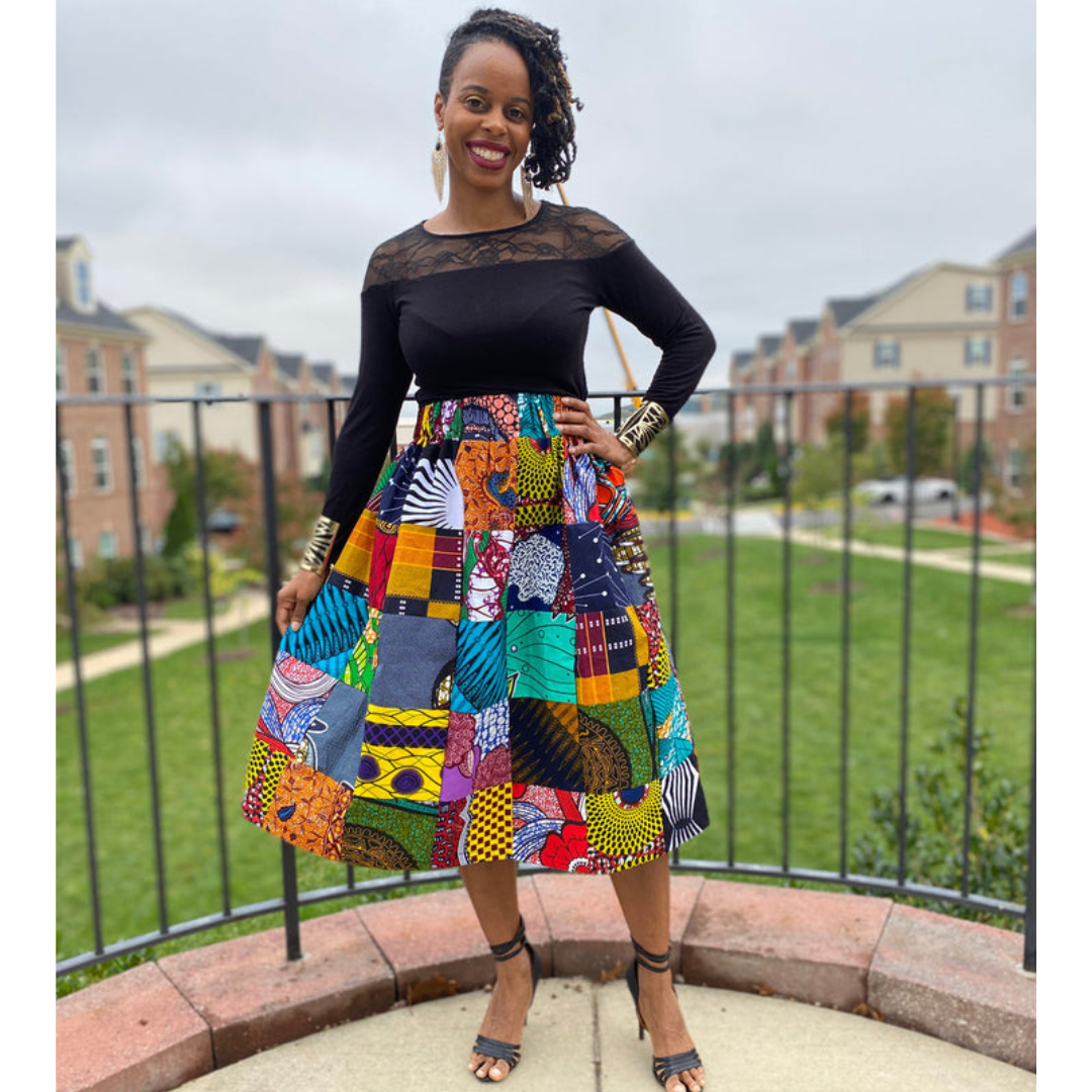 I'll Turn Your Quilt Tops Into A Double Sided Skirt With Pockets