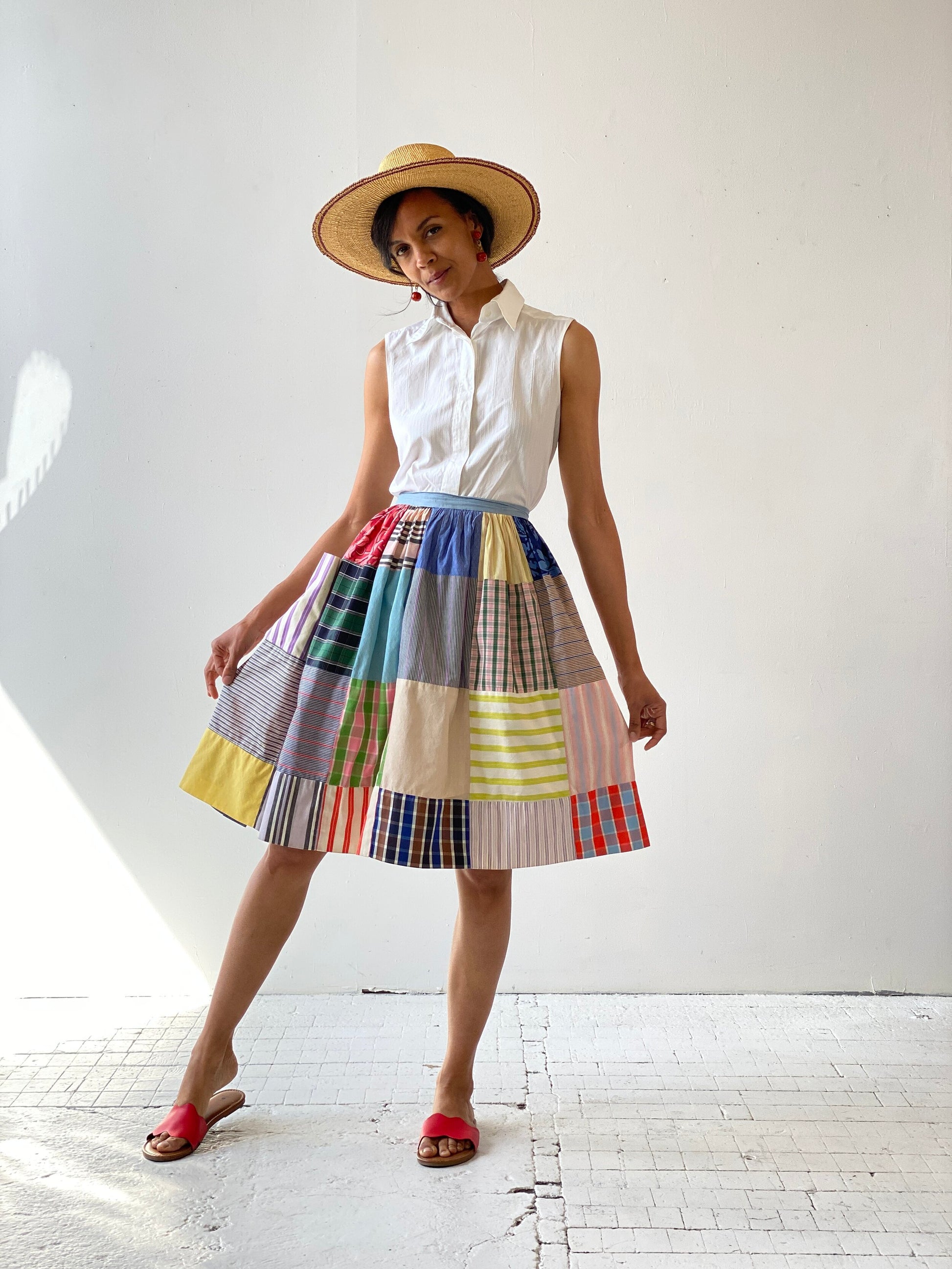 Turn Your Quilt Into A Skirt With Pockets