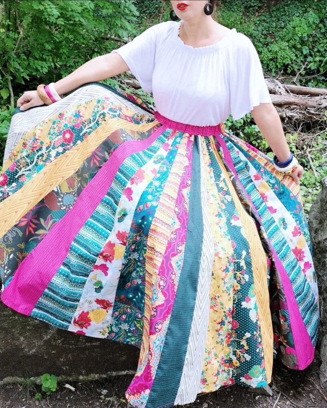 Turn Your Quilt Into A Skirt With Pockets