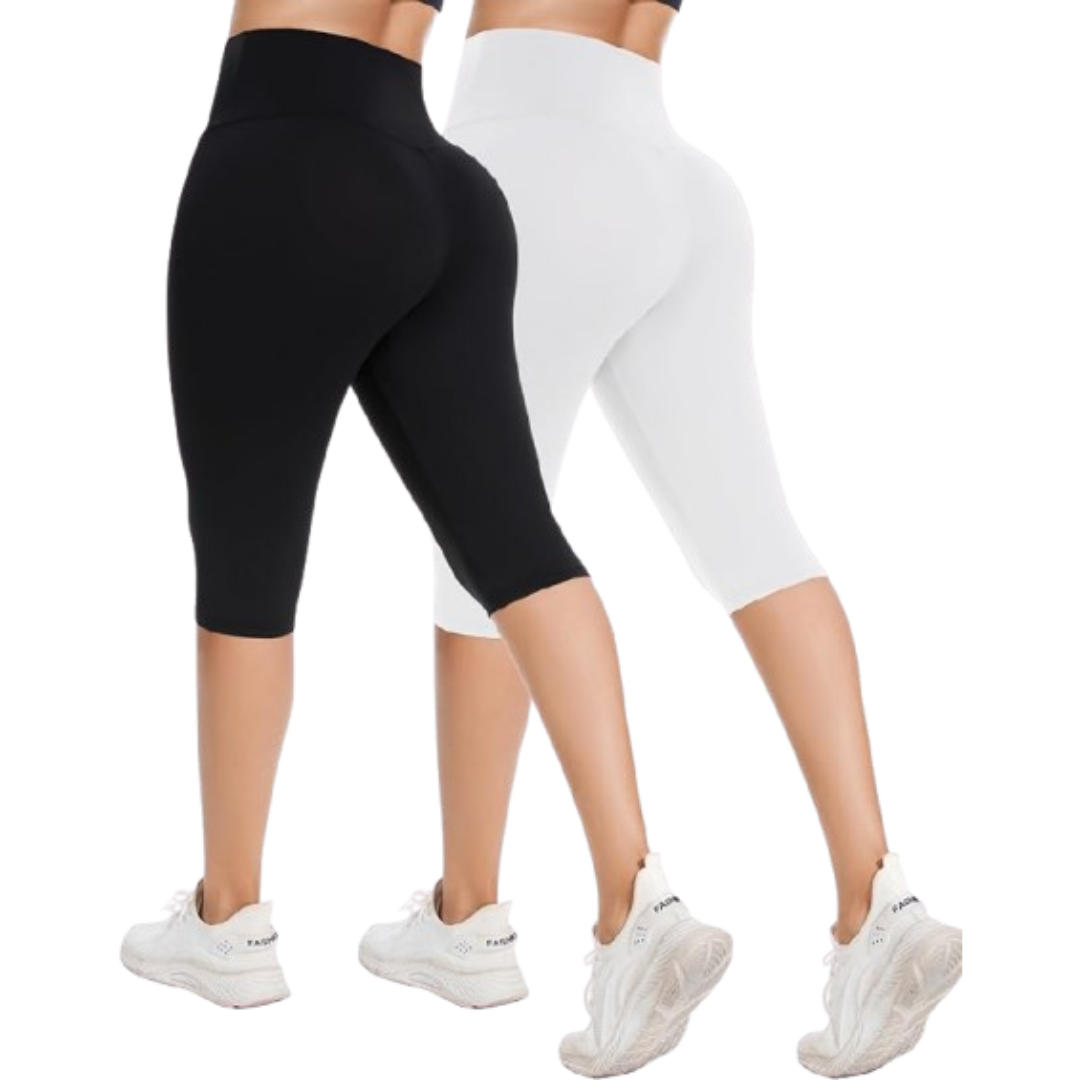 Stretchy Pants Giving A Feminine Silhouette